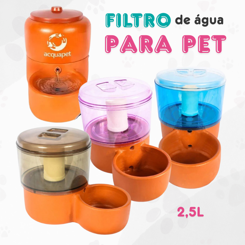Acquapet 2,5L com bomba | Proteção e carinho em cada gota