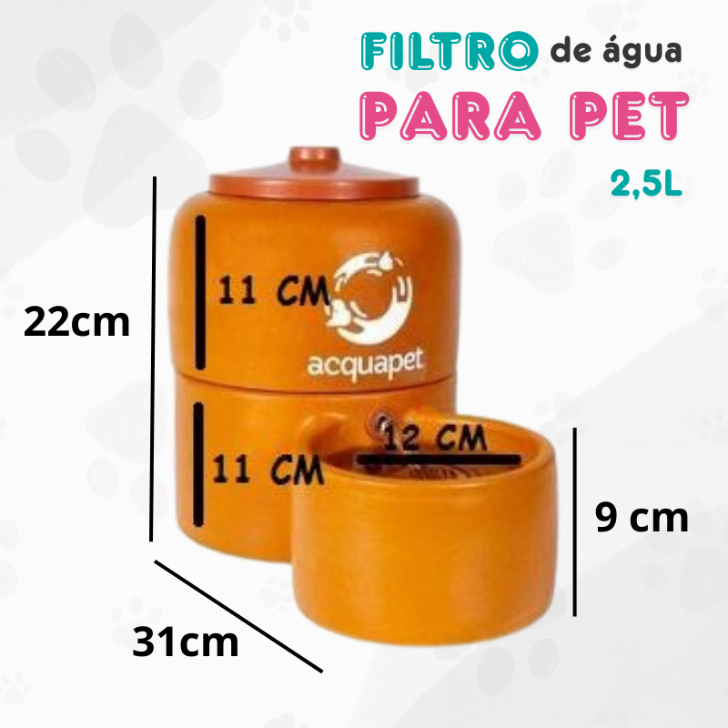 Acquapet 2,5L com bomba | Proteção e carinho em cada gota