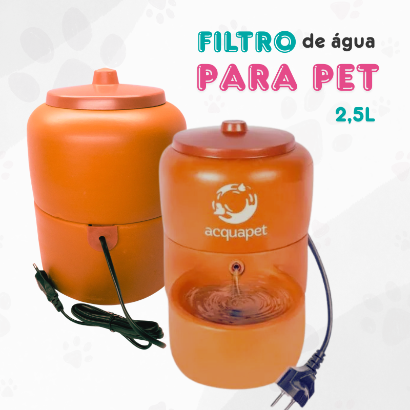 Acquapet 2,5L com bomba | Proteção e carinho em cada gota