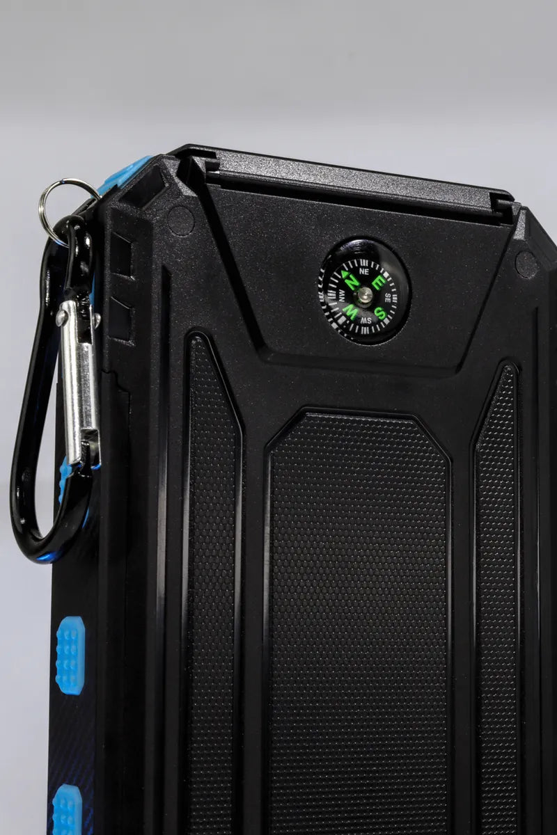 Power Bank Solar 10.000mAh - Carregador Portátil Celular