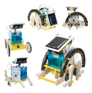 Robô Solar 13 em 1 - Monte, Aprenda e Brinque!