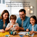Robô Solar 13 em 1 - Monte, Aprenda e Brinque!
