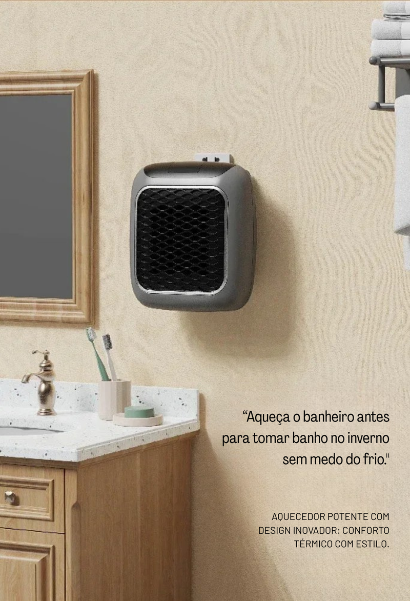 ThermoPlug™ – Mini Aquecedor Inteligente de Tomada
