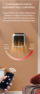 ThermoPlug™ – Mini Aquecedor Inteligente de Tomada