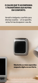 ThermoPlug™ – Mini Aquecedor Inteligente de Tomada