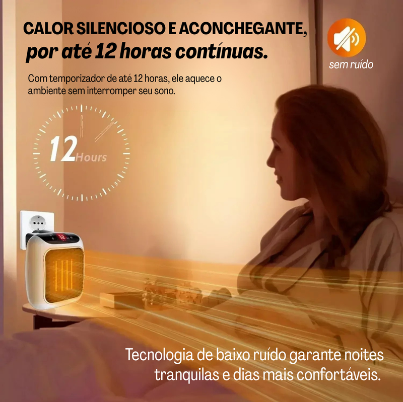 ThermoPlug™ – Mini Aquecedor Inteligente de Tomada