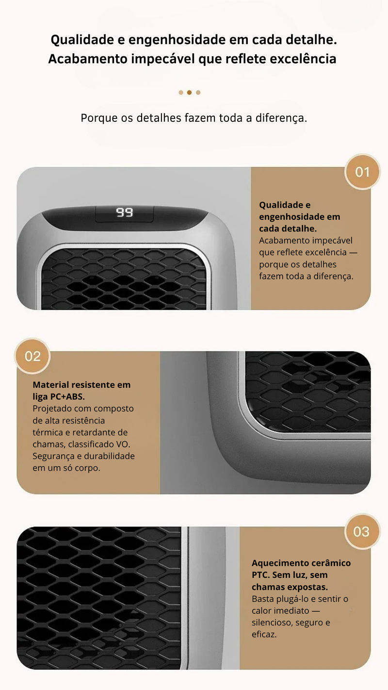 ThermoPlug™ – Mini Aquecedor Inteligente de Tomada