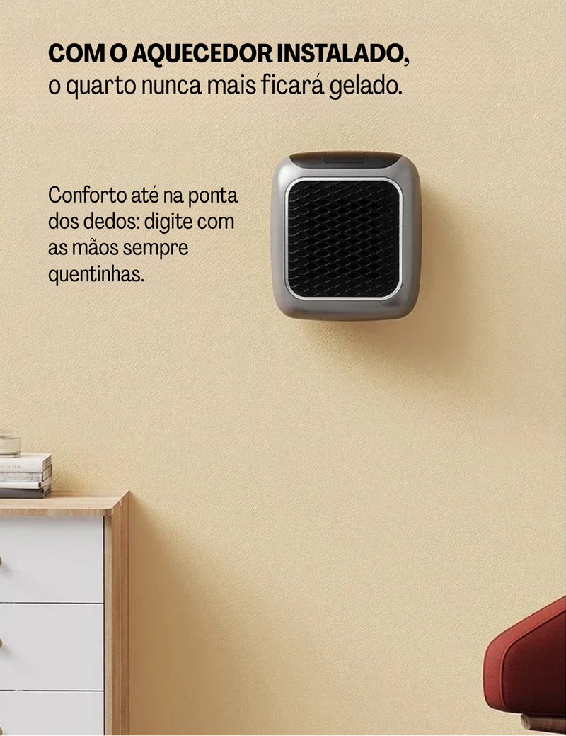 ThermoPlug™ – Mini Aquecedor Inteligente de Tomada