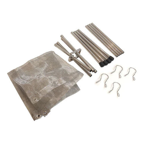 Fogareira Portátil Aço Inox Keep Azteq — Compacta, Leve e Segura