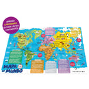 Mapa do Mundo Quebra-Cabeça - 200 Peças